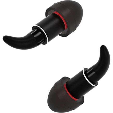 Tapones para los oídos con cancelación de ruido para dormir - Tapones de silicona supersuaves con cancelación de ruido (1/4)