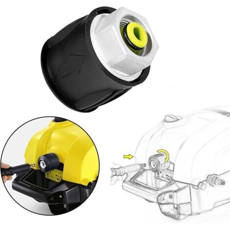 Adaptador De Manguera M22 De 14 Mm Para Hidrolimpiadora, Compatible Con Karcher, Lavor Y Bosch, Pieza De Repuesto Para Conexión De Alta Presión