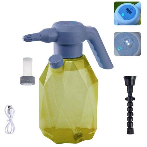 Regadera eléctrica ZVD para regar flores, desinfección doméstica, riego automático, regadera de 3L (1/4)