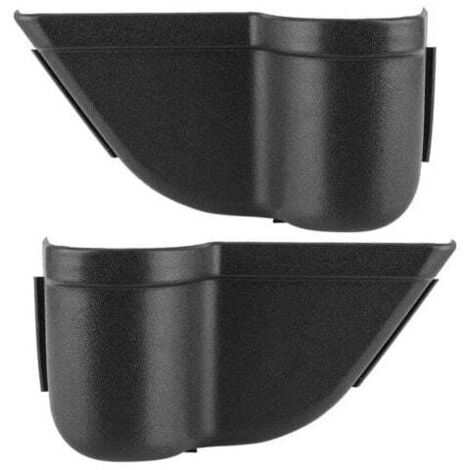 ZVD - Caja de almacenamiento lateral para puerta delantera de Jeep Wrangler JK JKU 2011-2018, ABS, color negro (1/4)