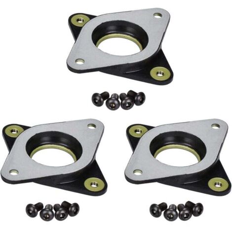 Amortiguadores de vibraciones de acero y caucho ZVD-3Dman Nema17 con tornillos M3 para impresora 3D CNC, CR-10, paquete de 3
