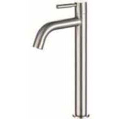 Grifo monomando de acero inoxidable para lavabo con agua fría - Grifo monomando de acero inoxidable para baño