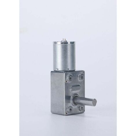 Motorreductor eléctrico reversible de alto par de 12 V CC con engranaje helicoidal de 23 RPM