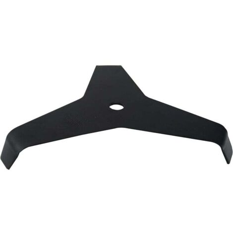 Hoja de 3 dientes - Especial para zarzas - Adaptable para desbrozadoras - Longitud de corte de 300 mm, diámetro interior de 25,4 mm y grosor de 4 mm, ancho total de 310 mm - Calidad superior