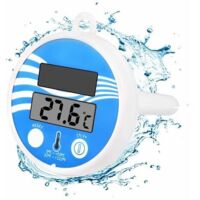 Termómetro solar flotante para piscina: digital, fácil de leer e irrompible.