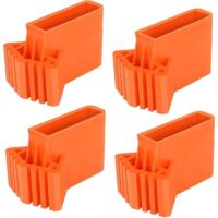 piezas de cubiertas para pies de escalera, pies de escalera antideslizantes de PVC para escaleras, cubiertas de goma antideslizantes, almohadilla protectora para escaleras telescópicas, etc.