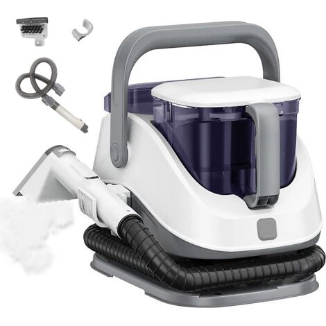 Shampouineuse canapé, moteur puissant de 700w, détacheur nettoyeur de tache, rapide et facile, nettoyeur pour tapis, moquettes, meubles, tissus, voiture & plus encore