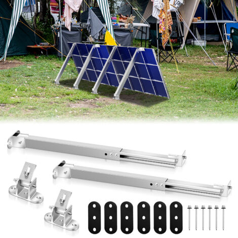 Halterung für Solarpanel Photovoltaik Solarmodul 0°- 60° Aufständerung