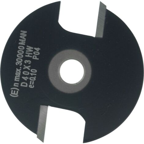 ENT Scheibennutfräser 3mm Fräser zum Nuten und Schlitzen - ohne Frässpindel, HW (1/4)