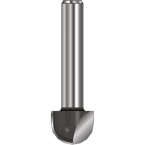 ENT Hohlkehlfräser 6mm Radius - Fräswerkzeug zum Fräßen von Hohlkehlen, bohr- und umfangschneidend, HW (1/4)