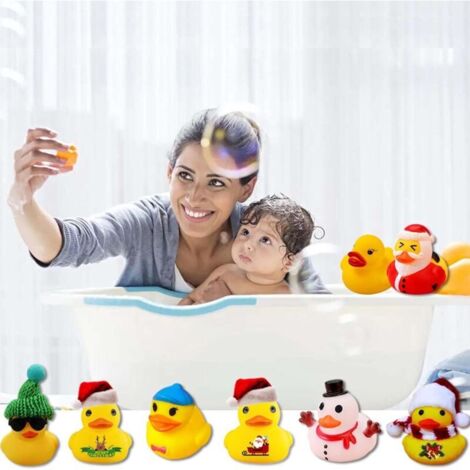 KreativeKraft Enten-Adventskalender 2025 – 24 Badespielzeuge Für Kinder Ab 3 Jahre