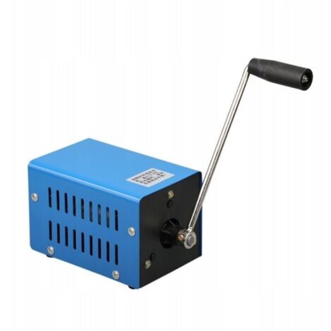 Leistungsstarker Handkurbelgenerator, USB-Ladegenerator, Notstromaggregat für Camping und Outdoor-Aktivitäten, tragbarer Handkurbelgenerator