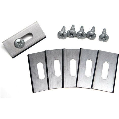 Paquete de 30 cuchillas para cortacésped Husqvarna con hojas de acero inoxidable de doble filo. (1/4)