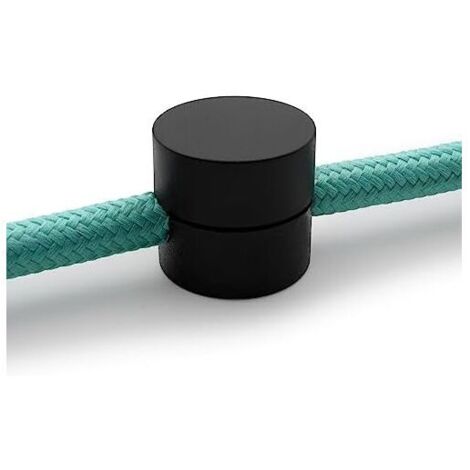 Soporte de techo o pared de 5 vías de 20x22 mm para lámparas y luces colgantes. Gancho prensaestopas de pared con ajuste de cable visible - Descentralizador de cables eléctricos (1/5)