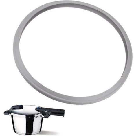 Anillo de sellado de 22 cm para olla a presión Fissler WMF, XU, junta de repuesto para olla a presión Fissler de 6,5 L, anillo de sellado de silicona para ollas a presión, accesorios para tapa