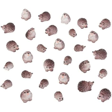 LUOZZY Lot de 15 mini poissons rouges en résine - Figurines de poisson rouge - Décoration de jardin féérique - Paysage de mousse - Accessoires de décoration pour terrarium