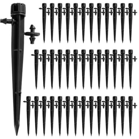 150 Micro-arroseurs Goutte à Goutte - Angles 90°, 180°, 360° - Pour Système D'irrigation Jardin Ou Serre