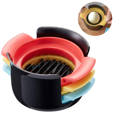 Pique-Œufs En Acier Inoxydable - Perforateur Œufs Durs Passe Lave-Vaisselle Ustensile Cuisine (Noir)