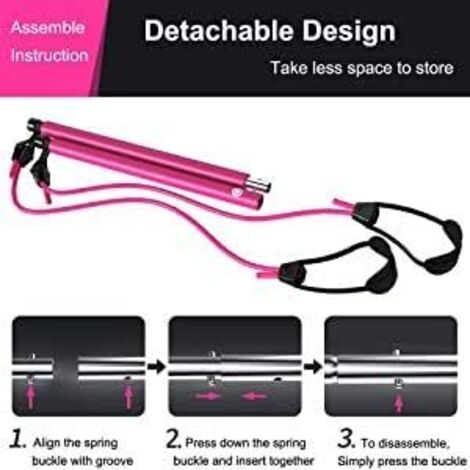 Bande De Résistance Pour épaule Bandes Élastiques De Résistance Avec Poignées - 4 Tubes, Pédale Antidérapante - Pour Fitness, Yoga, Rééducation Cheville - Femme/Homme Elastique De Musculation Bande De Résistance Pour épaule Bandes Élastiques De Résistance Avec Poignées - 4 Tubes, Pédale Antidérapante - Pour Fitness, Yoga, Rééducation Cheville - Femme/Homme Elastique De Musculation