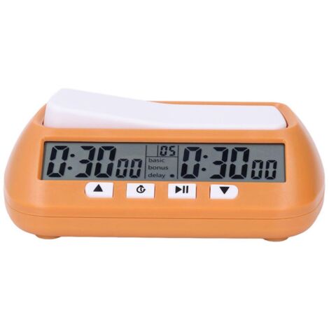 Accessoire Jeux Stratégie Minuterie D'Échecs En Bois - Horloge Numérique Professionnelle - Compte à Rebours Portable Compte à Rebours Mécanique Accessoire Jeux Stratégie Minuterie D'Échecs En Bois - Horloge Numérique Professionnelle - Compte à Rebours Portable Compte à Rebours Mécanique