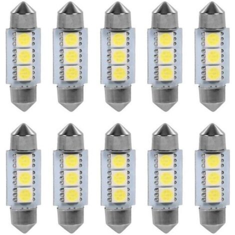 Ampoules de Voiture de 36mm 6418 Led, Feston 36mm Led Lumière