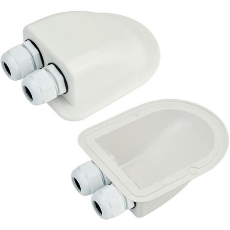 Passe-Toit Solaire Double Entrée - Boîte Étanche IP68 Pour Caravane, Bateau Et Camping-Car