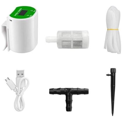 Jardinière à Arrosage Automatique, 3 Pièces, 2 Couches, Pot De Fleurs Rond Avec Corde En Coton