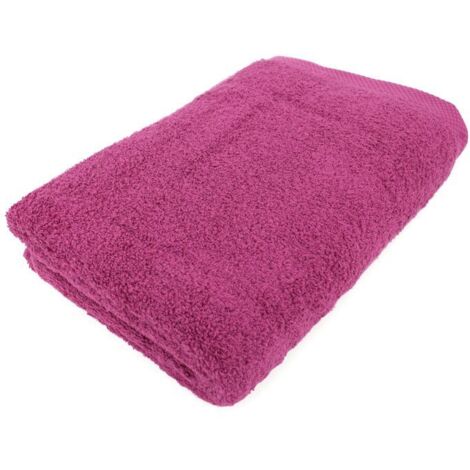 Drap de bain 100x150 cm Prune 550g/m2