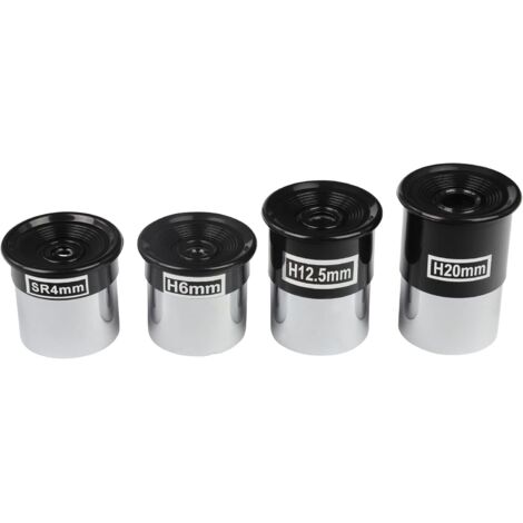 4X Oculaire Kit SR4mm + H6mm + H12,5mm + H20mm 1,25" OS1