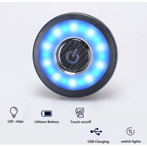 2pcs Lampe Anti-Vol Voiture Stealth Jammer LED Solaire - Simulation Alarme Clignotante Rouge/Bleu