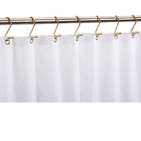 Anneaux Rideau Laitonné Métal – Pour Barre ID 16mm / OD 18mm – Lot De 120