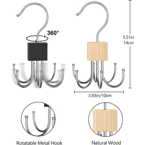 Lot De 2 Portes-ustensiles De Cuisine En Métal Noir - Neuf