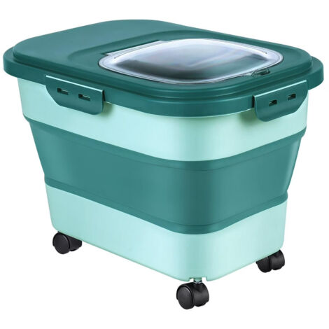 YXQ Lot De 2 Grands Conteneurs De Stockage De Farine De 11,3 Kg, En