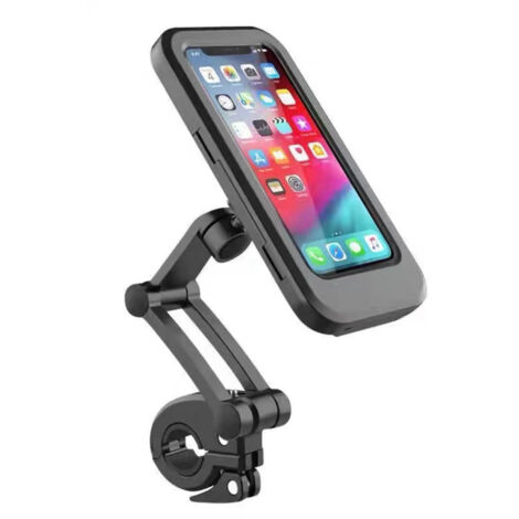 Support Téléphone Moto JOYROOM Double Amortissement - Pour Guidon - Noir