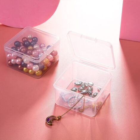 Lot De 7 Boîtes De Rangement Transparentes Pour Cartes – 10,5×7,6×2,5 Cm – PP – Étanche, Poussière