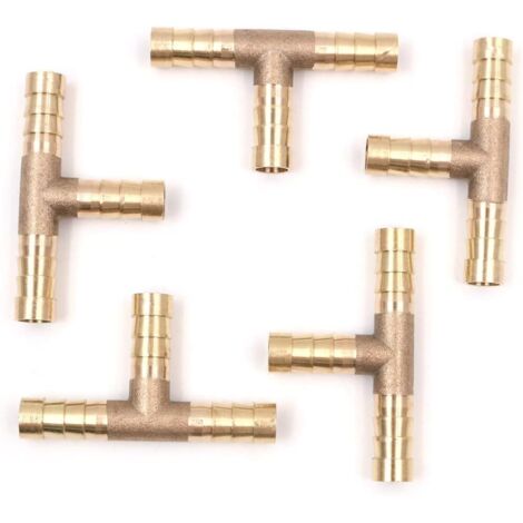 Raccords De Tuyau En Laiton – Adaptateur 1/2″ Vers 3/8″ NPT Mâle – Lot De 3