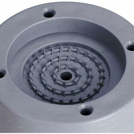 Lot De 4 Pieds Anti-vibrations Pour Machine à Laver Et Réfrigérateur | Réduit Bruit Et Vibrations | En Fibre De Résine + Caoutchouc TPU | Dimensions 7,2 X 2,6 Cm