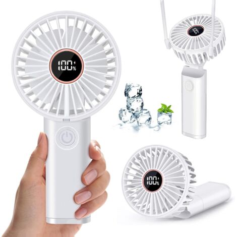 mini ventilateur portable rechargeable usb écran led - Switzerland