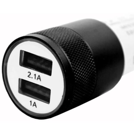 Chargeur Allume-cigare MicroUSB Pour Voiture - Compatible Wiko Ridge 4G, Rainbow Lite 4G