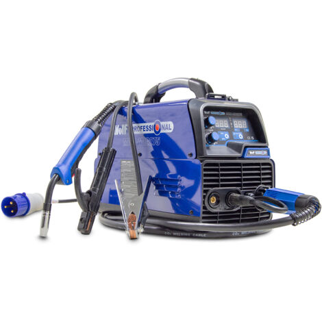 225A 230V Welder 40-225amps Wolf MMA MIG 275 Combination Welding