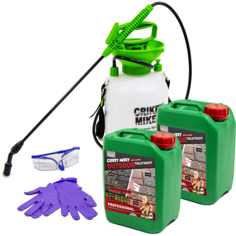 Crikey Mikey Professional Outdoor Treatment 10L Kit