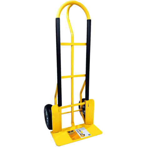 Sack Trolley P-Handle Hand Truck Heavy Duty 200kg Workshop Garden Wolf