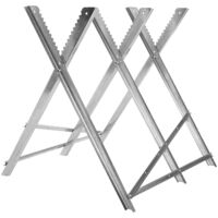 Folding Log Saw Horse Bloggs Stand with Firm Grip Teeth