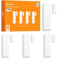 SONOFF Zigbee Tür- und Fenstersensoren, 4er-Packung,App-Steuerung