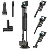 JIGOO V700 Netto-Ladestation: Automatisch aufladbar und aktiv, 215 AW, 2,5 l Fassungsvermögen, 3 Modi und LED-Anzeige