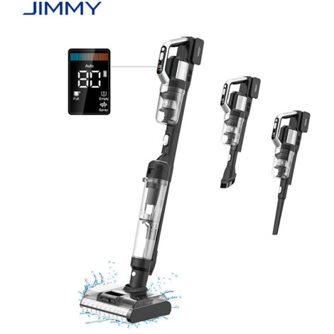 Aspirapolvere senza filtro JIMMY PW11: design 3 in 1, autonomia di 75 minuti, pulizia automatica, regolazione automatica e sistema di pulizia integrato