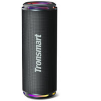 Dispositivo Bluetooth externo portátil Tronsmart T7 Lite: resistente, batería con 24 horas de duración, luz IPX7, luces RGB y pantalla estéreo.