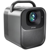 Proyección ETOE Seal Pr Native 1080P, 1000 ANSI, compatible con Google TV, corrección trapezoidal con enfoque automático, Wi-Fi de doble banda: ¡cine en casa inmersivo