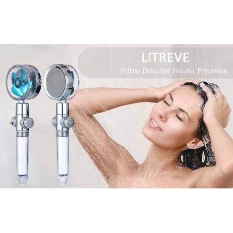 Connecteur Pivotant Pommeau Douche Laiton - Adaptateur Rotule Universel Nickel Brossé
