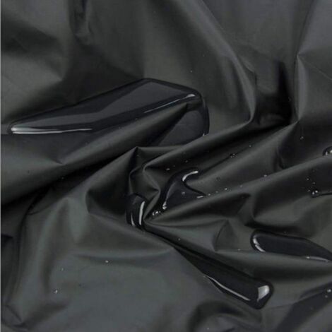 Housse pour salon de jardin, anti-pluie et anti-poussière, anti-UV, robuste 210D -Tissu Oxford(150x130x90cm,le noir) (1/4)